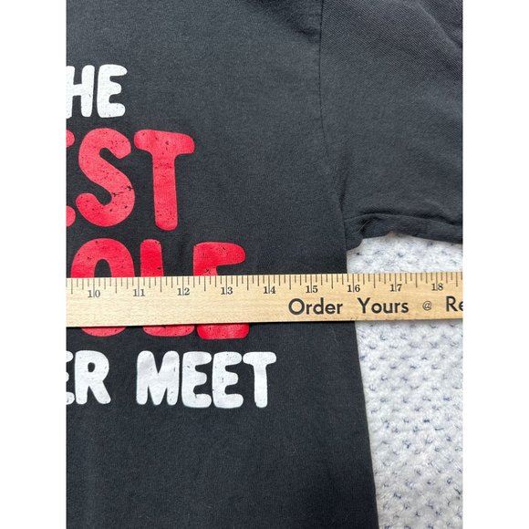 Spencers Shirt Unisex Small Im The Nicest AHole Youll Ever Meet Graphic Crewneck - Picture 6 of 10